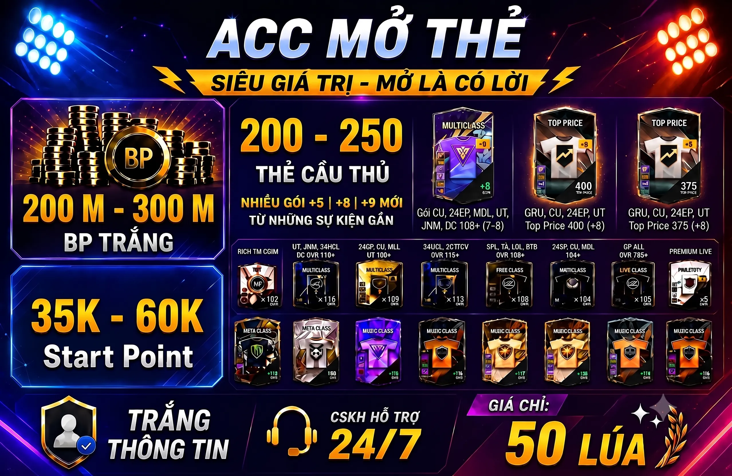 MỞ THẺ 50K UPDATE 14/06