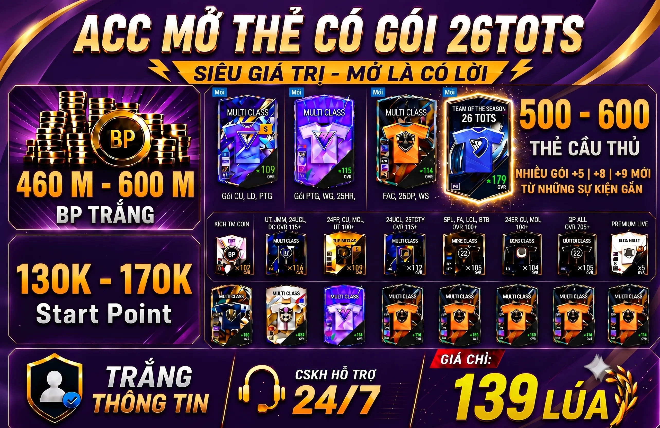 ACC 139 LÚA 26TOTS UPDATE 17/08